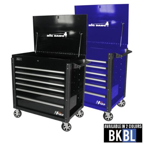 Homak Big Dawg HXL PRO 43" 6 Drawer Service Cart