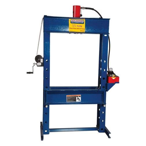 Hein-Werner 55-Ton Air Hydraulic Shop Press 13" Stroke