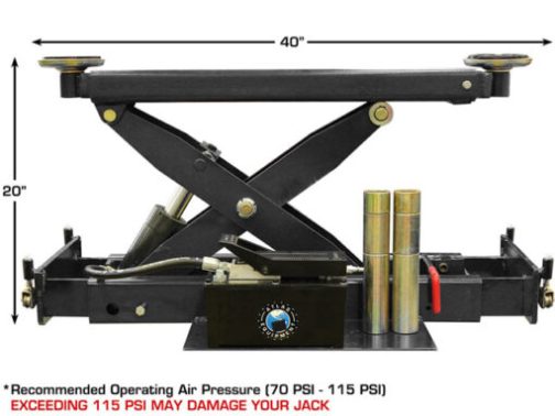 RJ8000 8,000 lb Rolling Bridge Jack - Image 2