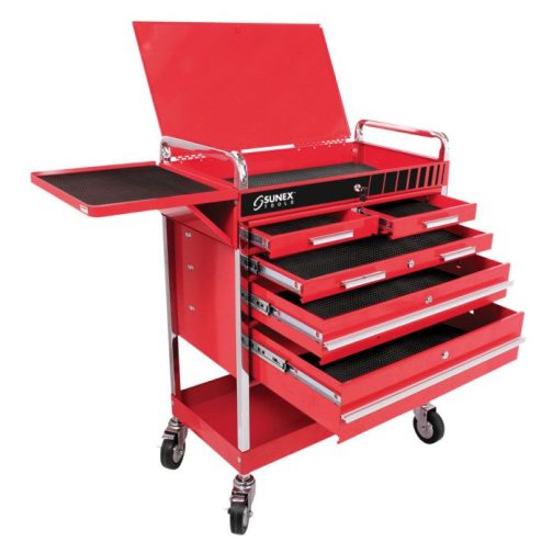 Sunex Professional 5-Drawer Service Cart - Image 2