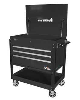 Homak Big Dawg PRO 43″ 3 Drawer Service Cart