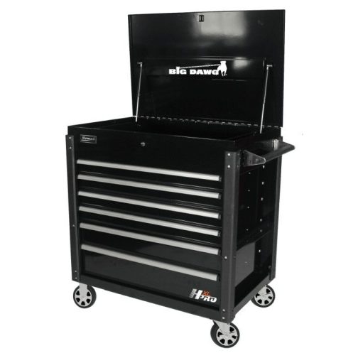 Homak Big Dawg HXL PRO 43" 6 Drawer Service Cart - Image 2