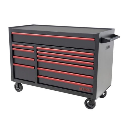 K Tool 55" Premium 11-Drawer Rolling Cabinet - Image 2