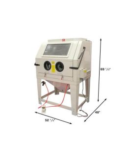 Atlas 990 Large Sandblast Cabinet with Vacuum