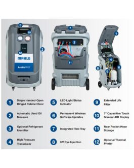 MAHLE ArcticPRO R134a Hybrid Refrigerant Handling System