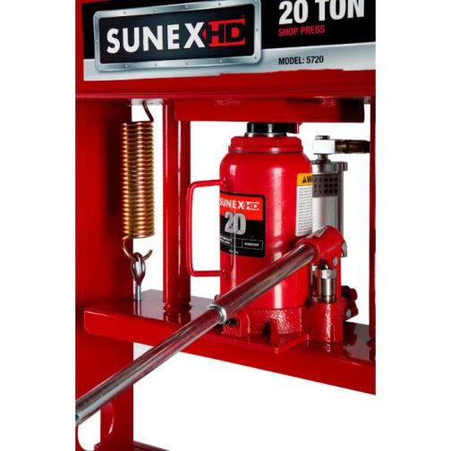 Sunex 20-Ton Air Hydraulic Shop Press - Image 2