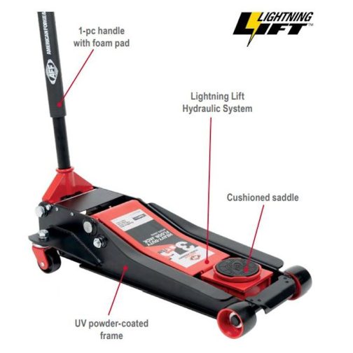 AFF 3.5 Ton Lightning Lift Floor Jack with One-Piece Handle - Image 2