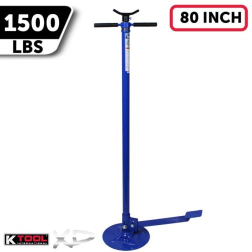 K Tool 3/4 Ton Under Hoist Jack Stand with Pedal - Image 2