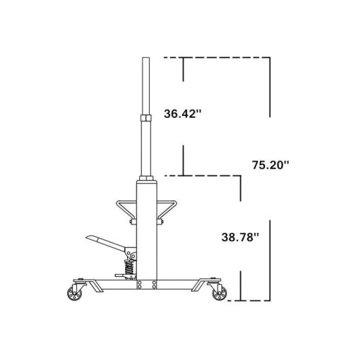 Zinko Telescoping Transmission Jack - Image 3