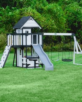 Canyon Creek Swing Set – White