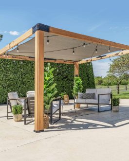 12×10 Brendan Sail Shade Pergola