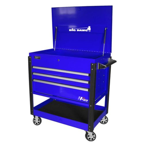 Homak Big Dawg PRO 43" 3 Drawer Service Cart - Image 3