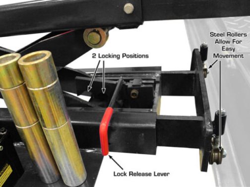 RJ8000 8,000 lb Rolling Bridge Jack - Image 4