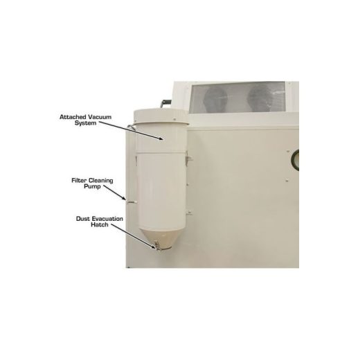 Atlas 990 Large Sandblast Cabinet with Vacuum - Image 4