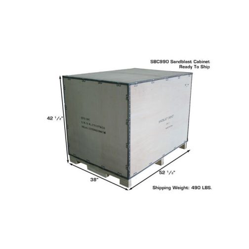 Atlas 990 Large Sandblast Cabinet with Vacuum - Image 6