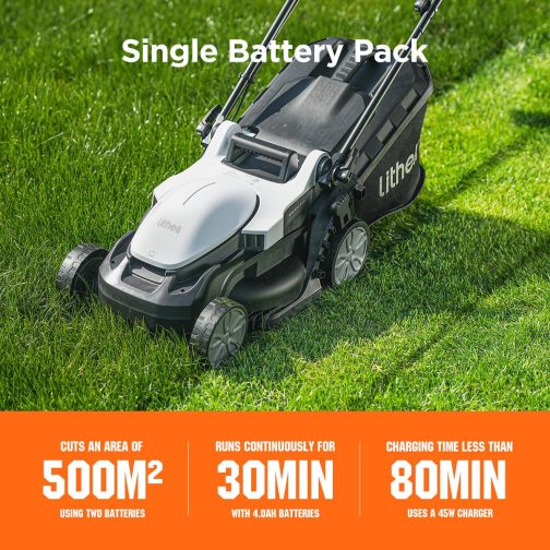 20V U20 4.0Ah Cordless Brushless Lawn Mower - Image 8