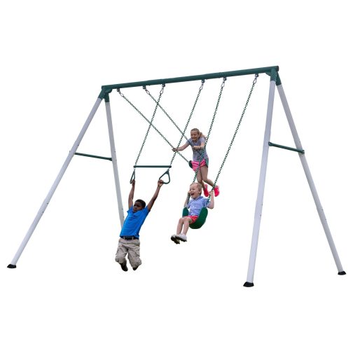 Big Brutus Heavy-Duty Metal A-Frame Swing Set - Image 2