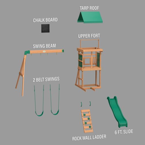 Buckley Hill Swing Set - Image 11