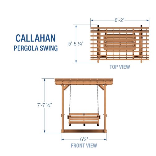 Callahan Pergola Swing - Image 10