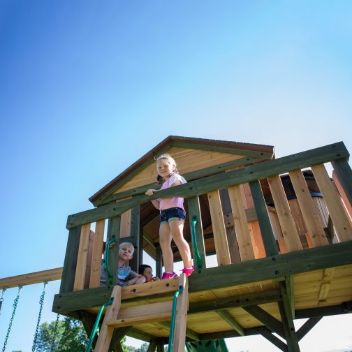 Eagles Nest Elite Swing Set - Image 20