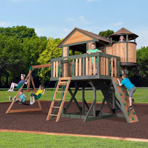 Eagles Nest Elite Swing Set - Image 10