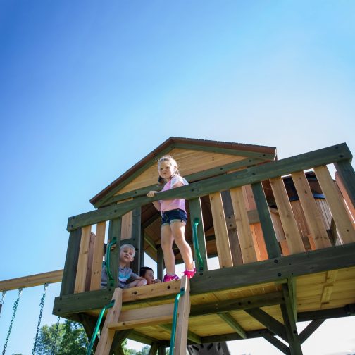 Eagles Nest Elite Swing Set - Image 11