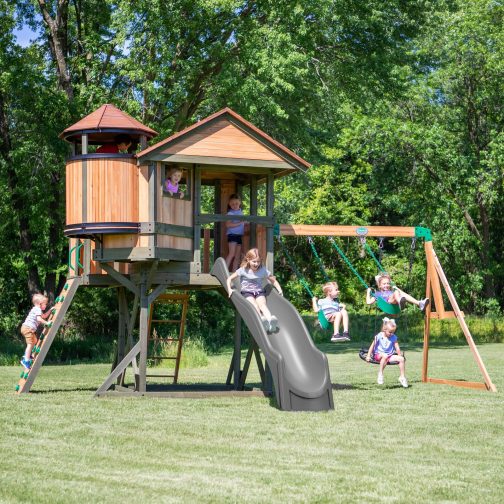 Eagles Nest Elite Swing Set - Image 3