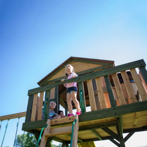 Eagles Nest Elite Swing Set - Image 31