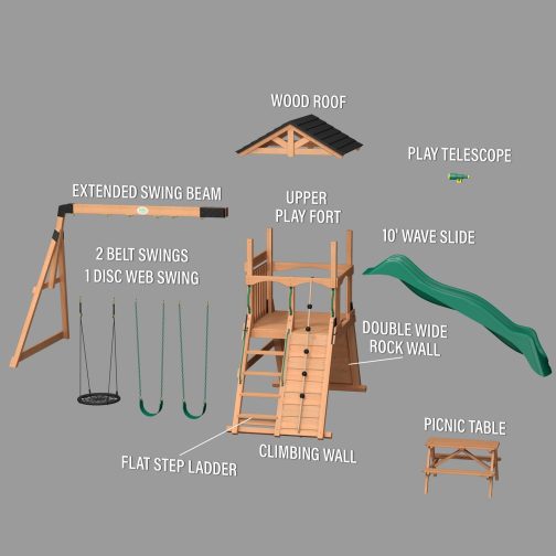 Endeavor II Swing Set - Image 33