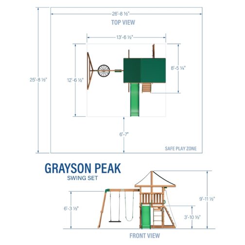 Grayson Peak Swing Set - Image 3