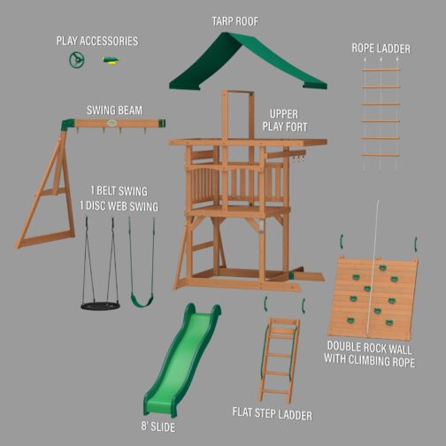 Grayson Peak Swing Set - Image 13