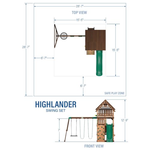 Highlander Swing Set - Image 4