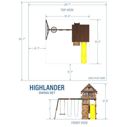 Highlander Swing Set - Image 28