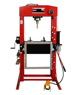 AFF 50-Ton Super-Duty Air Hydraulic Shop Press