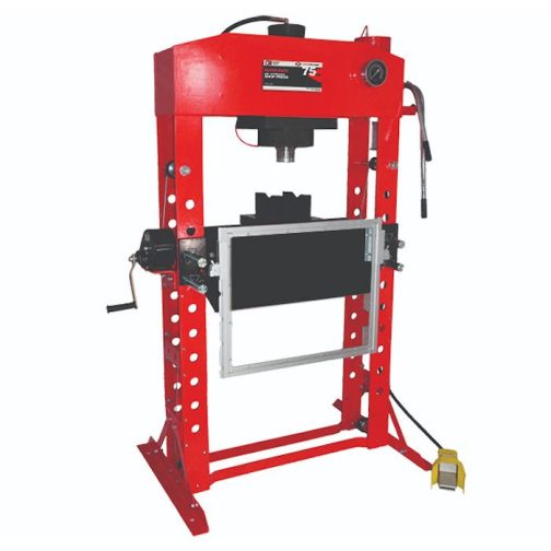 AFF 75-Ton Super-Duty Air Hydraulic Shop Press