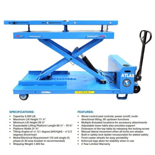 Atlas Electric Vehicle Battery Lift Table - Image 2