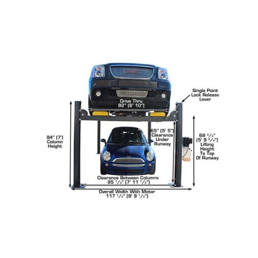 Atlas Premium Portable Four Post Lift - Image 4