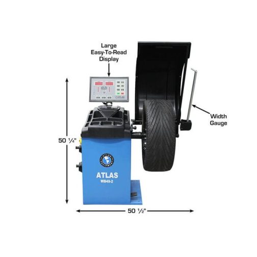 Atlas WB49-2 PRO Premium 3D Computer Wheel Balancer - Image 3