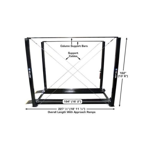 Atlas Super Tall Four Post Parking Lift - Image 7