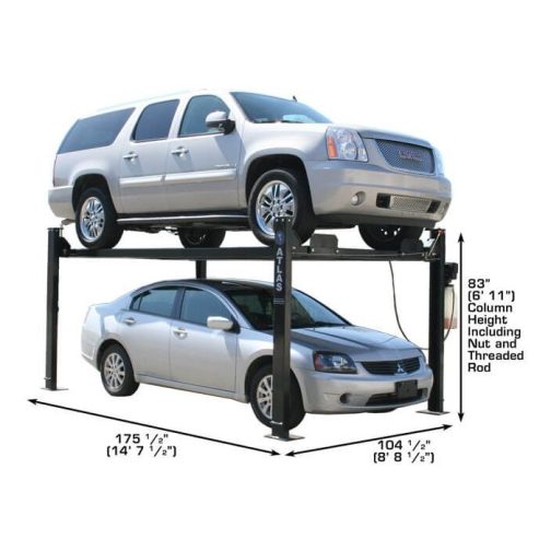 Atlas Garage Pro Portable Four Post Lift - Image 2