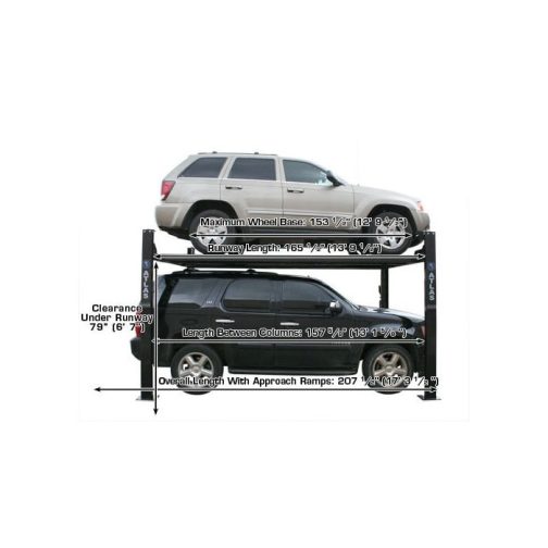 Atlas Garage Pro Portable Four Post Lift - Image 5