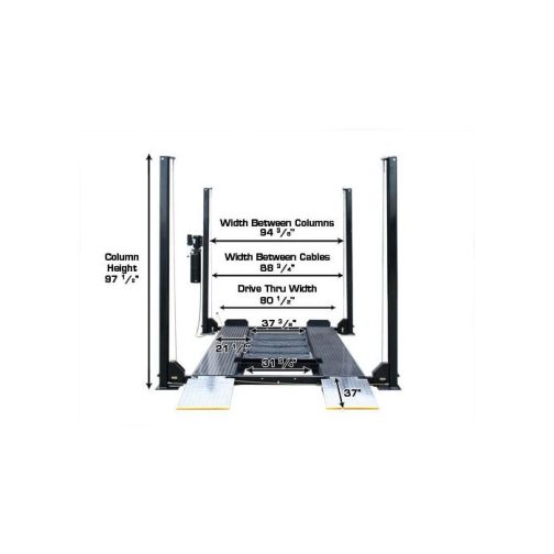 Atlas Garage Pro Portable Four Post Lift - Image 6