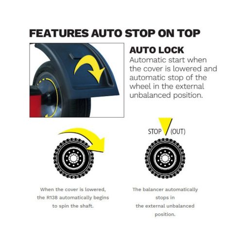 Rotary R138 Shop 2D Wheel Balancer - Image 2