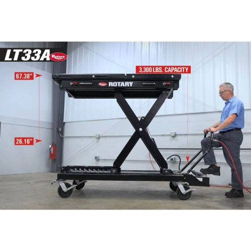 Rotary Air Hydraulic Lift Table - Image 6