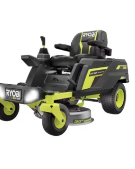 RYOBI 80V HP Brushless 30 in. Battery Electric Cordless Zero Turn Riding Mower with (2) 80V 10 Ah Batteries and Charger