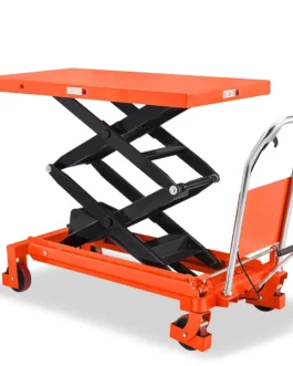 Double Scissors Lift Table Cart 1760lbs. 59″ Lifting Height