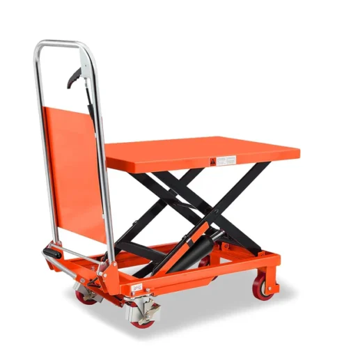 Scissor Lift Table 330lbs 20.3" Lifting Height with Hydraulic Pedal