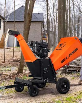 DK2 6 in. 14 HP Gas Powered Kohler Engine Kinetic Chipper Shredder with Electric Start and DOT Road Legal Tires