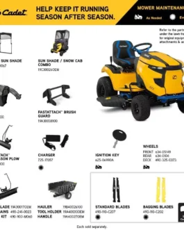 Cub Cadet XT1 Enduro LT 42 in. 56-Volt MAX 60 Ah Battery Lithium-Ion Electric Drive Cordless Riding Lawn Tractor