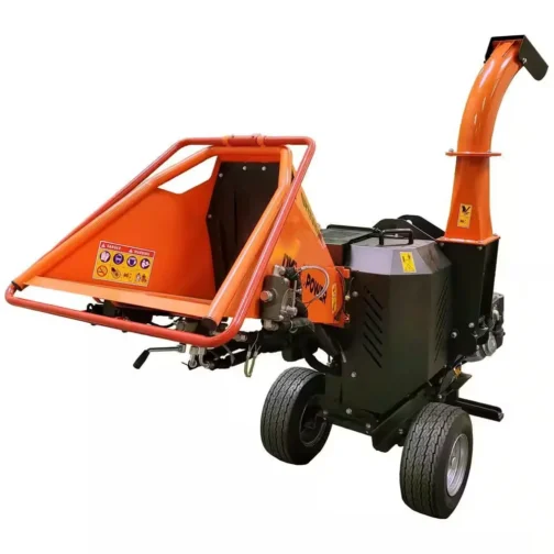 DK2 5 in. 14 HP Gas Powered Kohler Engine Chipper Shredder with Electric Start, Auto-Feed, and DOT Road Legal Tires